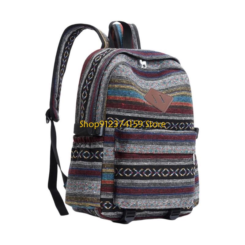 Ethnic Fashion Book - G5AE Ethnic Styles Backpack Fashionable Student