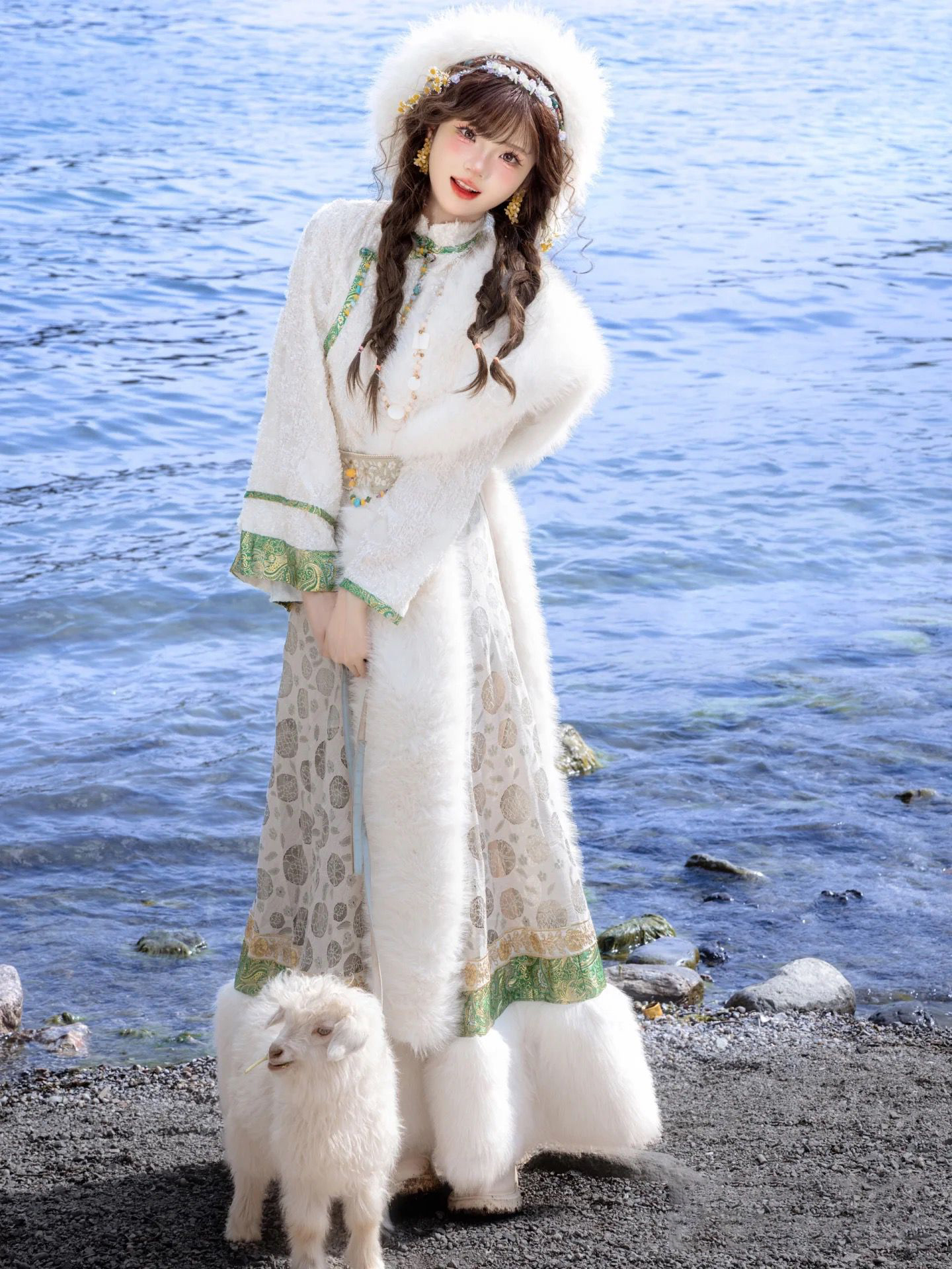 Ethnic Fashion Design - Tibetan Costume Photography Clothing Travel Shoot