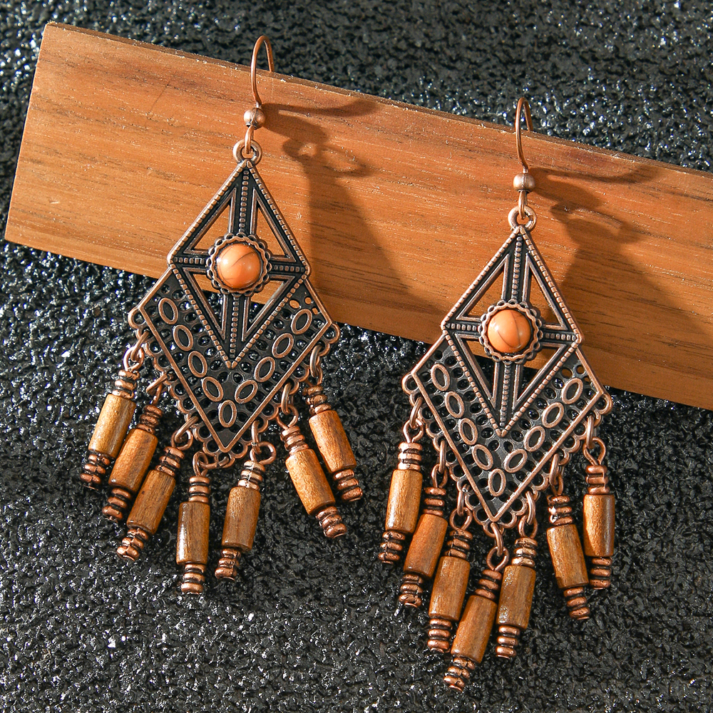 Vintage Boho Dangle Earrings E - Ethnic Wear In Fashion 리뷰 및 가격