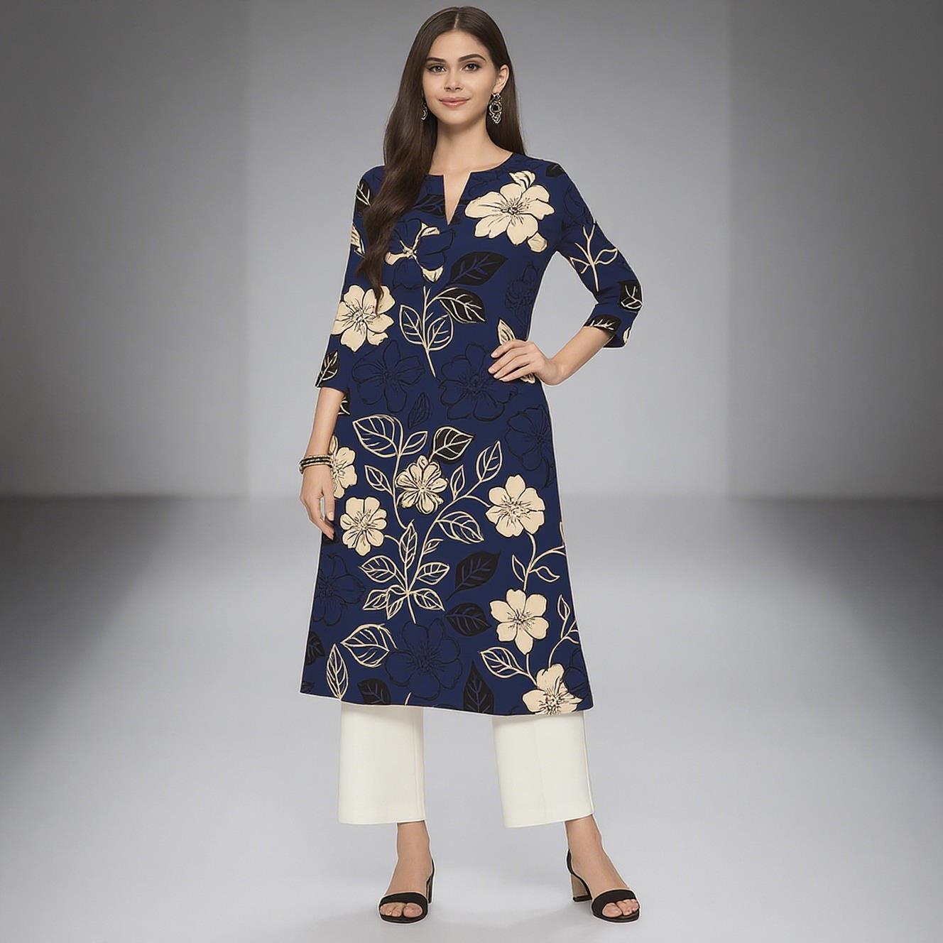 Muslim Women's Kurt Casual Fas - Ethnic Fashion Kurtis 리뷰 및 가격