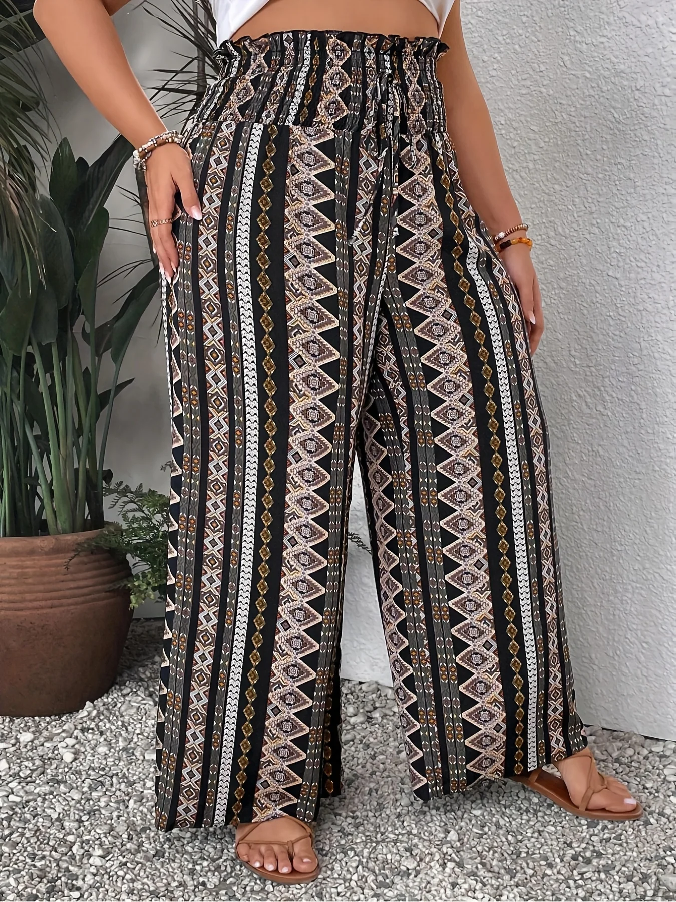 Women Fashion Bohemian Plus Si - Ethnic Fashion For Ladies 리뷰 및 가격