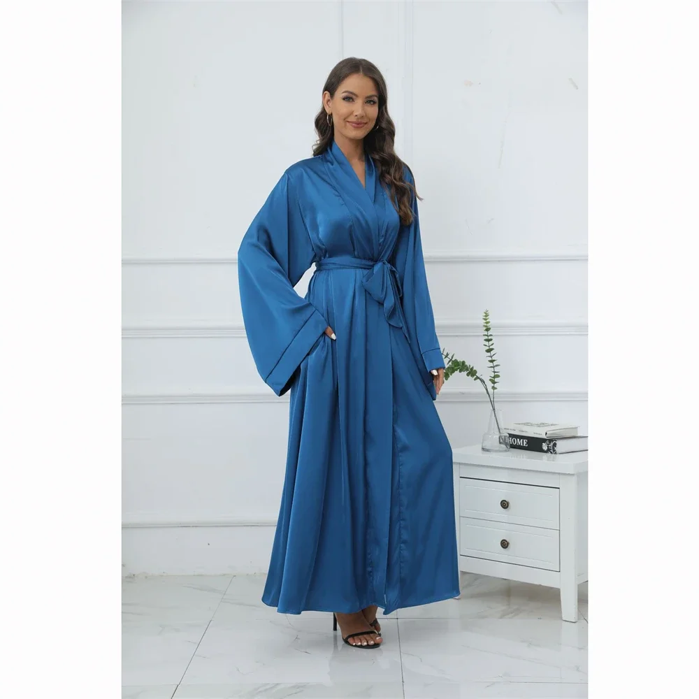 Muslim Women Open Kimono Abaya - Jalabiya Women Arabic 리뷰 및 가격