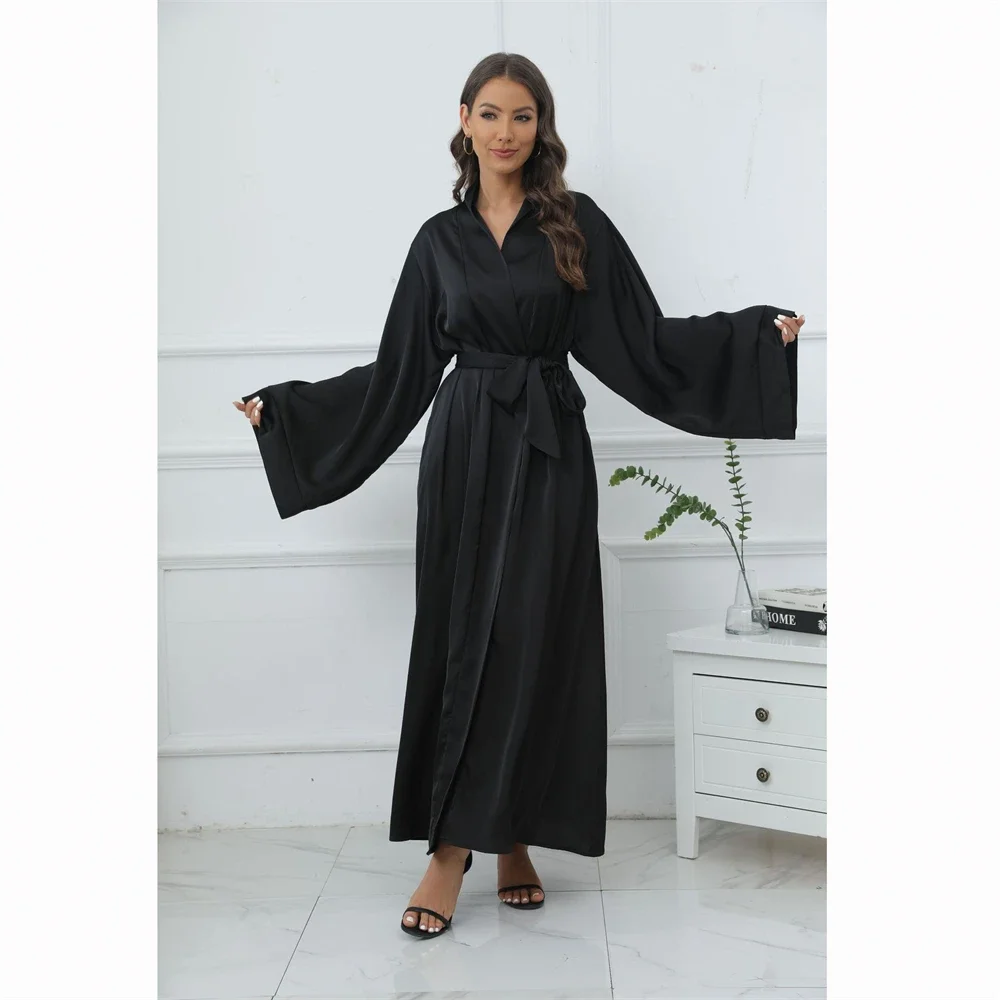Muslim Women Open Kimono Abaya - Jalabiya Women Arabic 리뷰 및 가격