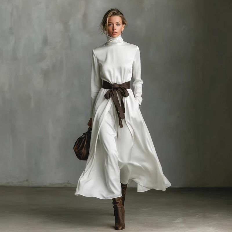 Autumn Elegant High Collar Sol - Ethnic Gown 리뷰 및 가격