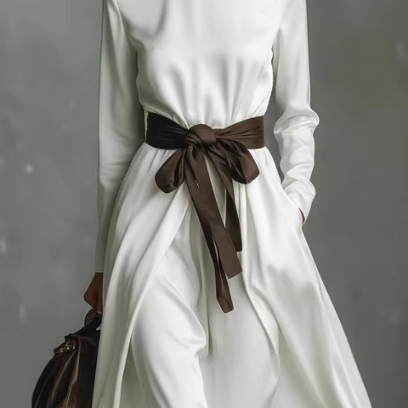 Autumn Elegant High Collar Sol - Ethnic Gown 리뷰 및 가격