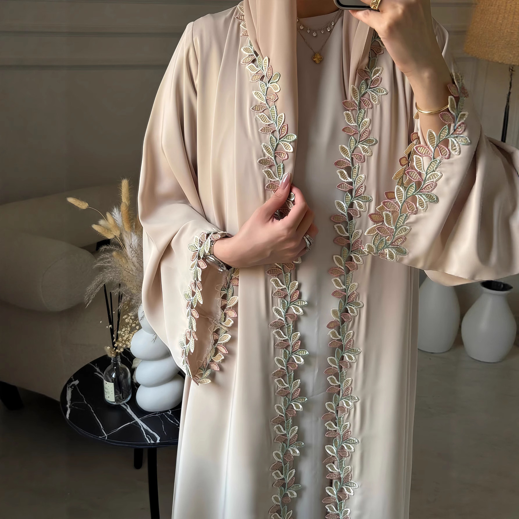 Eid Dress Cardigan Abaya Women - Jalabiya Women Arabic 리뷰 및 가격