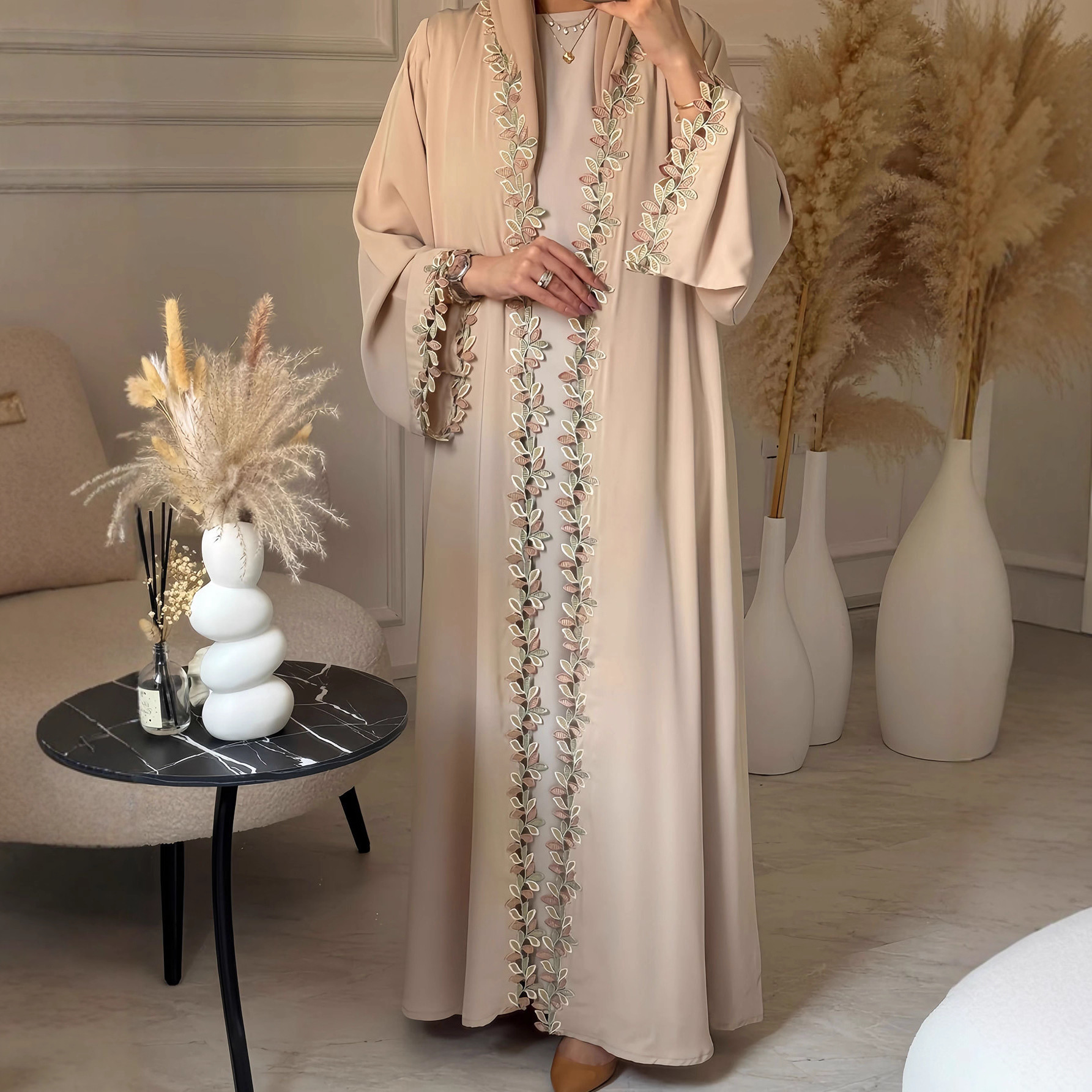 Eid Dress Cardigan Abaya Women - Jalabiya Women Arabic 리뷰 및 가격