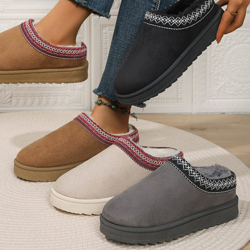 Women's Snow Boots Casual Slip - Ethnic Fashion Online 리뷰 및 가격