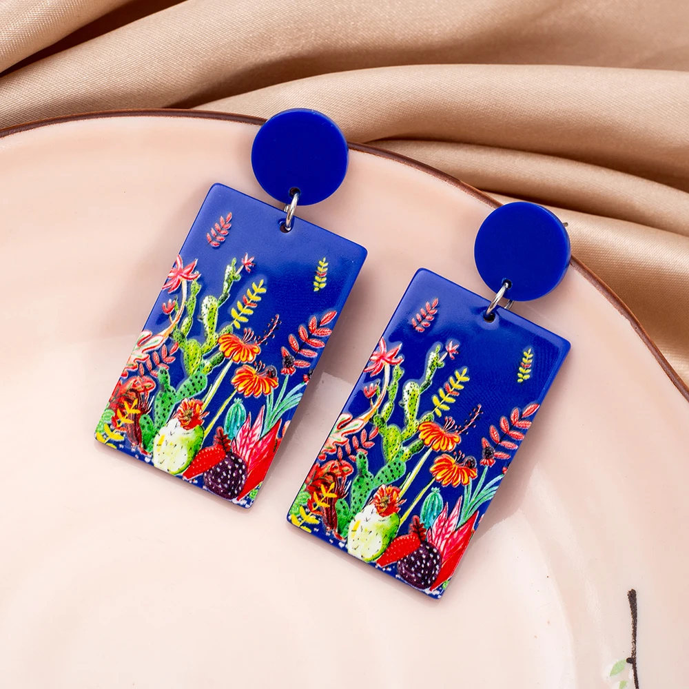 New Cactus Leaf Flower Relievo - Ethnic Fashion Trends 2026 리뷰 및 가격