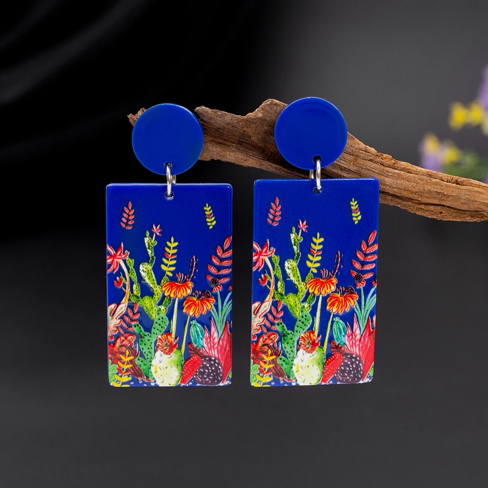 New Cactus Leaf Flower Relievo - Ethnic Fashion Trends 2026 리뷰 및 가격