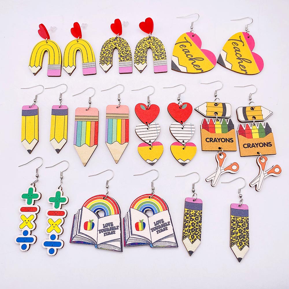 New Teacher Student Earrings L - Ethnic Fashion Book 리뷰 및 가격
