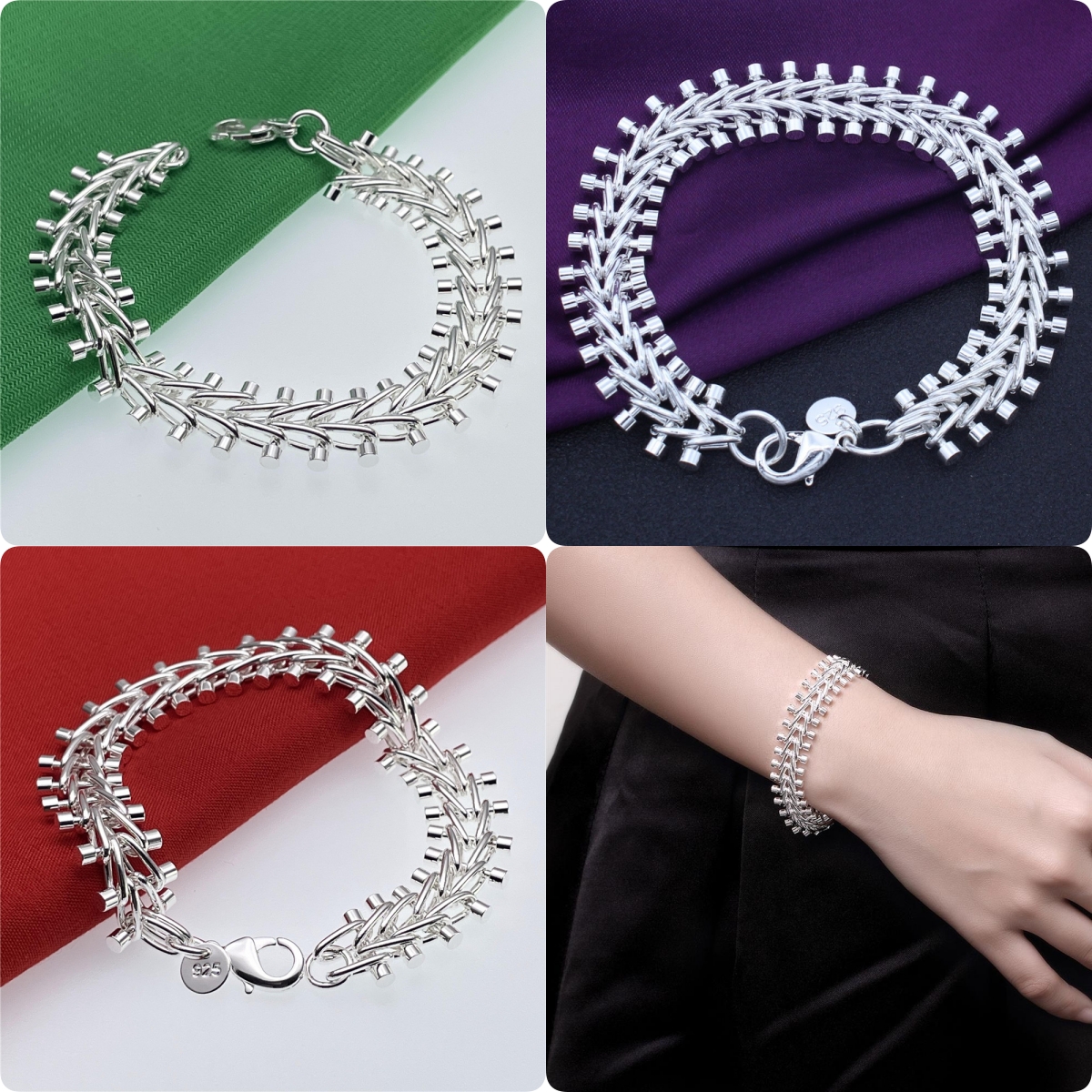 1pcs  Hot Brands 925 Sterling  - Ethnic Fashion Brand 리뷰 및 가격