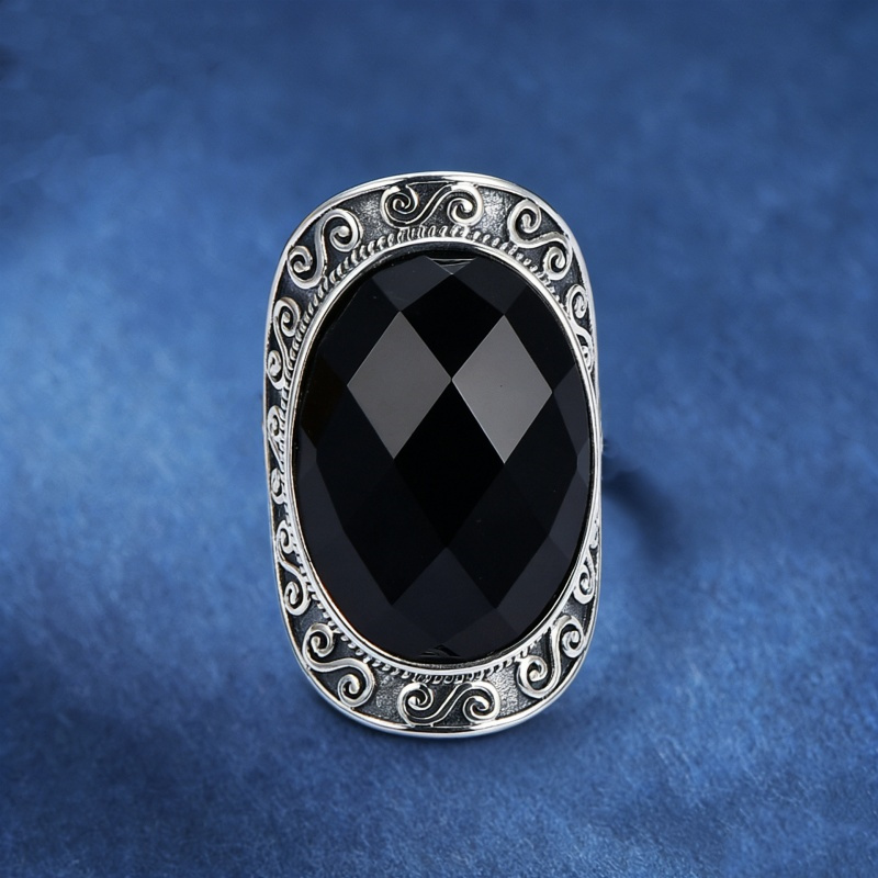 BOCAI New S925 Silver Rings fo - Men'S Ethnic Fashion Trends 리뷰 및 가격