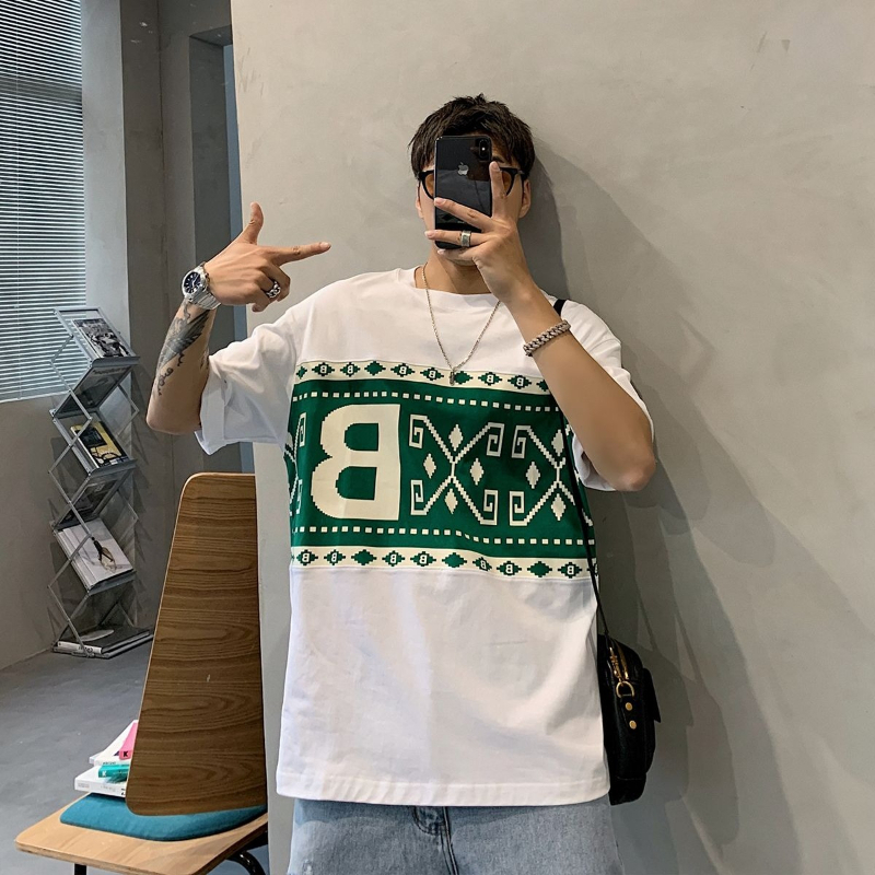 Plus Size Men's Short Sleeve T - Ethnic Fashion Instagram 리뷰 및 가격