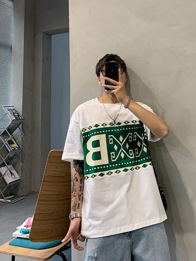 Plus Size Men's Short Sleeve T - Ethnic Fashion Instagram 리뷰 및 가격