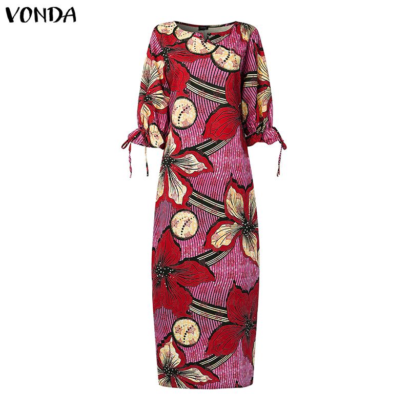 VONDA Plus Size Women Bohemian - Ethnic Gown 리뷰 및 가격