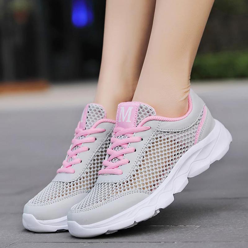 Summer Breathable Sneakers Wom - Ethnic Fashion Online 리뷰 및 가격