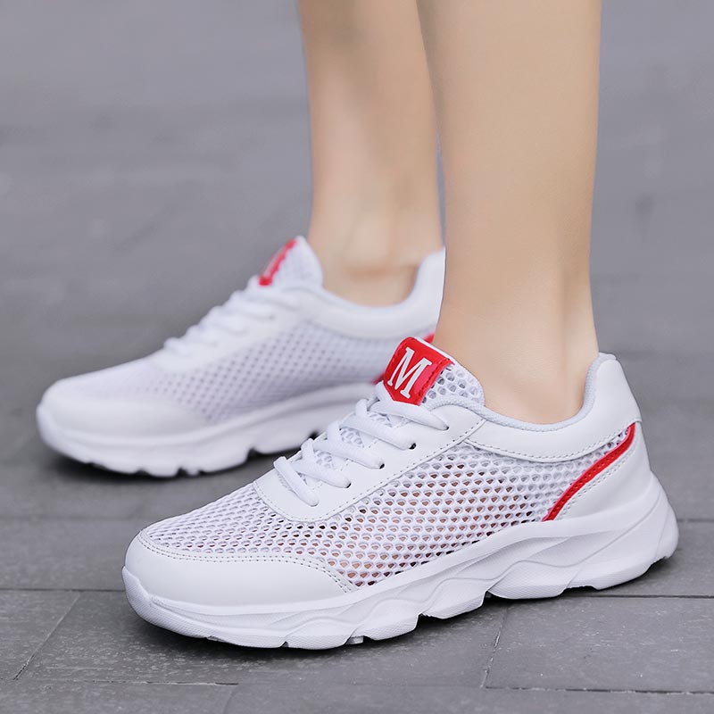 Summer Breathable Sneakers Wom - Ethnic Fashion Online 리뷰 및 가격