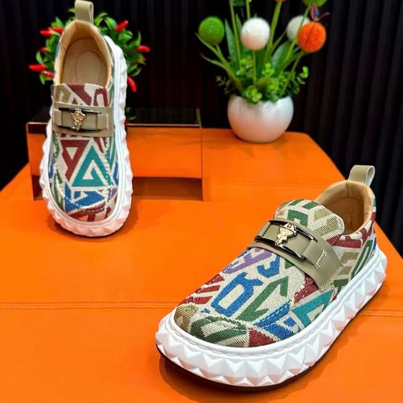 Men's Ethnic Printed Shoes, Th - Ethnic Fashion Walk 리뷰 및 가격