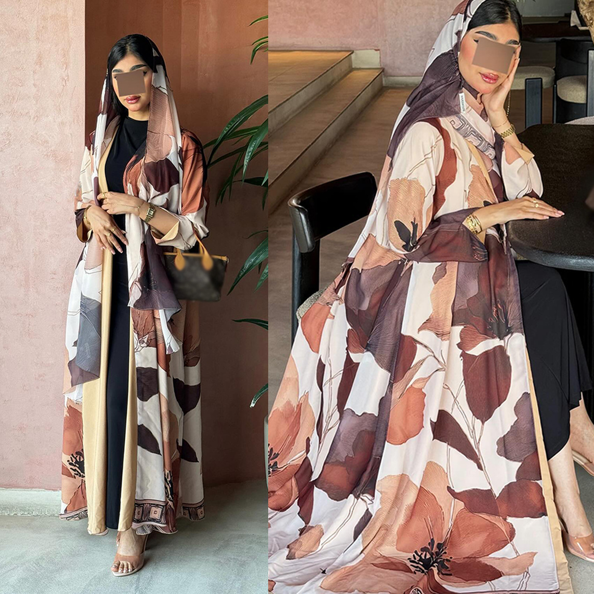 Eid Women Scarf Print Abaya Mu - Jalabiya Women Arabic 리뷰 및 가격