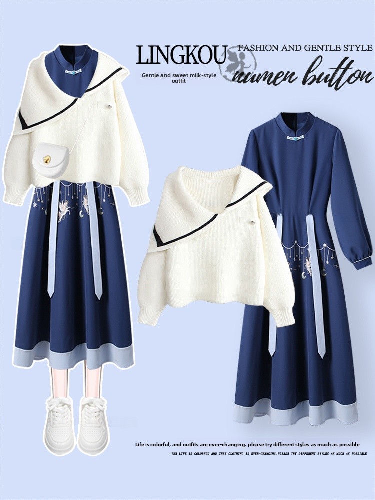 plus Size Women's Autumn New C - Ethnic Wear In Fashion 리뷰 및 가격