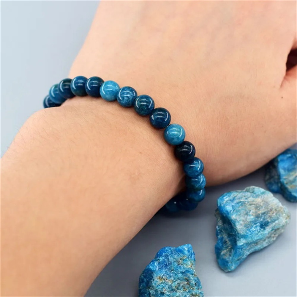1pcs Apatite Style Bracelet Bl - Men'S Ethnic Fashion Trends 리뷰 및 가격