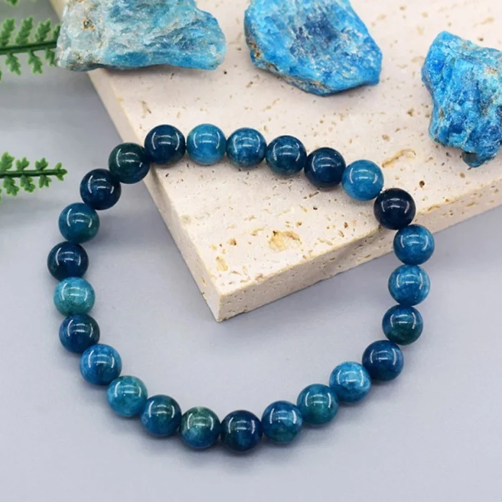 1pcs Apatite Style Bracelet Bl - Men'S Ethnic Fashion Trends 리뷰 및 가격