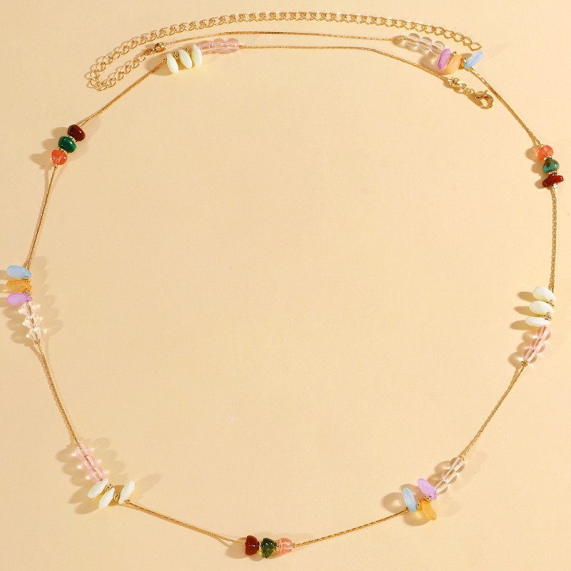 Irregular color mixing gravel  - Ethnic Fashion Design 리뷰 및 가격