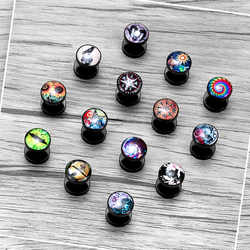 Earrings Retro Ethnic Round Ca - Men'S Ethnic Fashion Trends 리뷰 및 가격