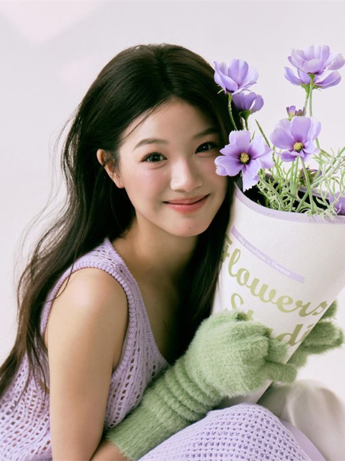 Romantic Spring  Flower Print  - Ethnic Fashion Studio 리뷰 및 가격