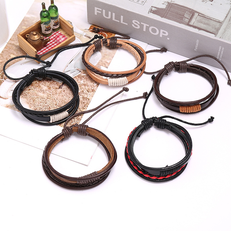 2025 Leather Bracelet Men Bang - Ethnic Fashion Pk 리뷰 및 가격