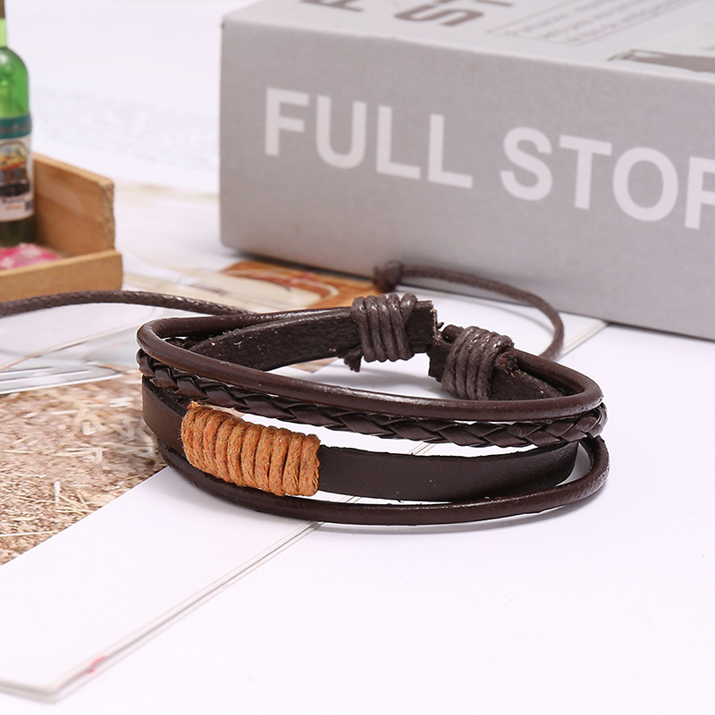 2025 Leather Bracelet Men Bang - Ethnic Fashion Pk 리뷰 및 가격