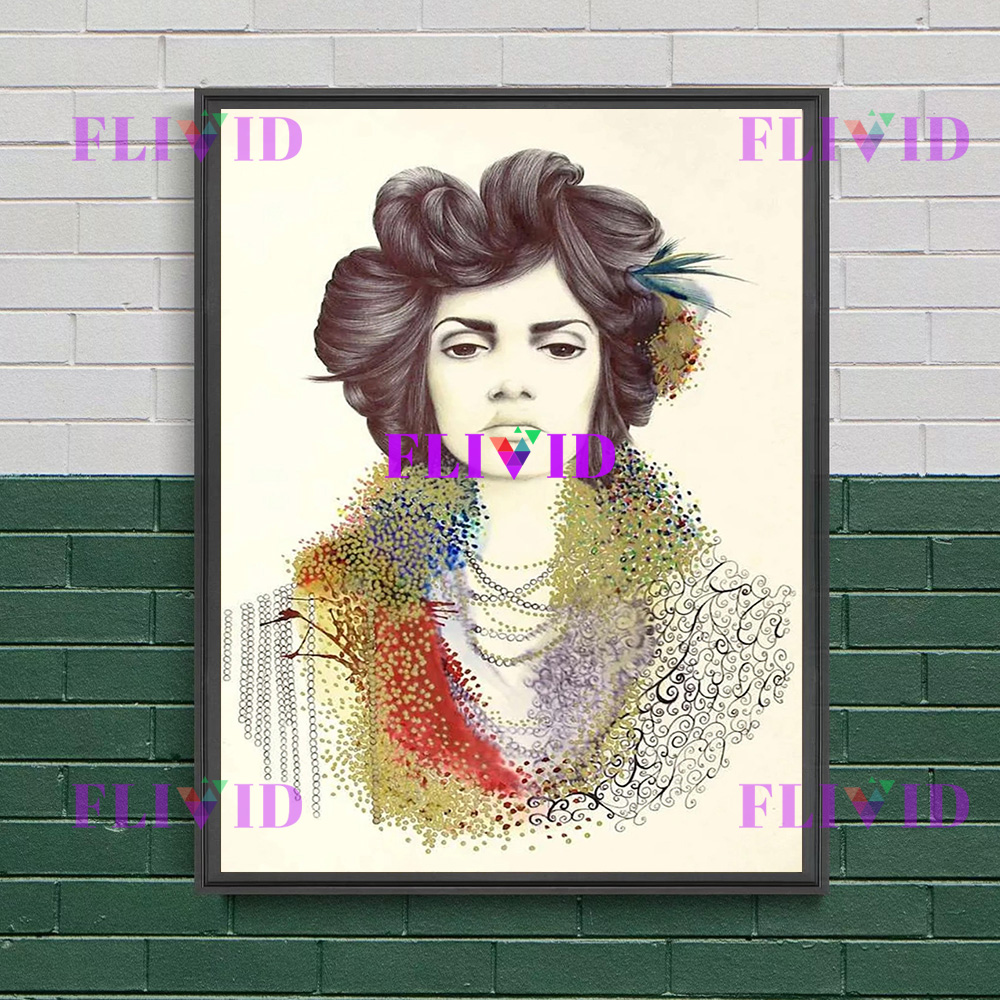 Vintage Fusion Ethnic Lady Por - Ethnic Fusion Fashion 리뷰 및 가격