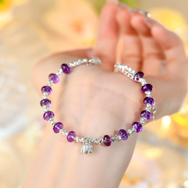 Amethyst Bead Silver Fragment  - Ethnic Fashion Design 리뷰 및 가격