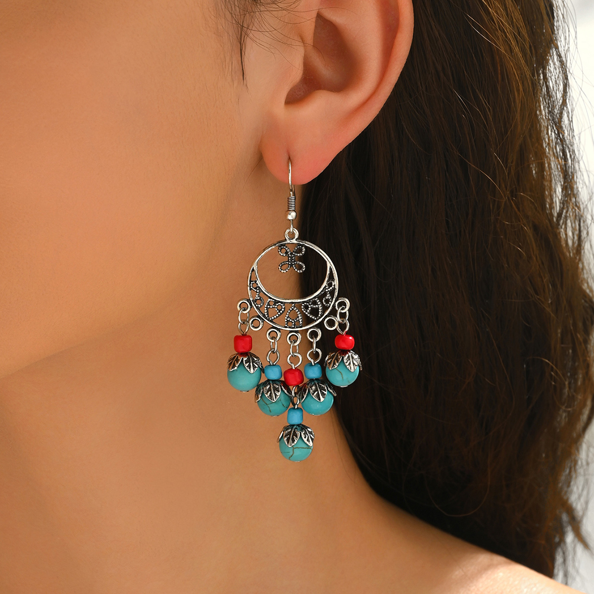 1 Pair of Vintage Imitation Tu - Ethnic Fashion Wear 리뷰 및 가격