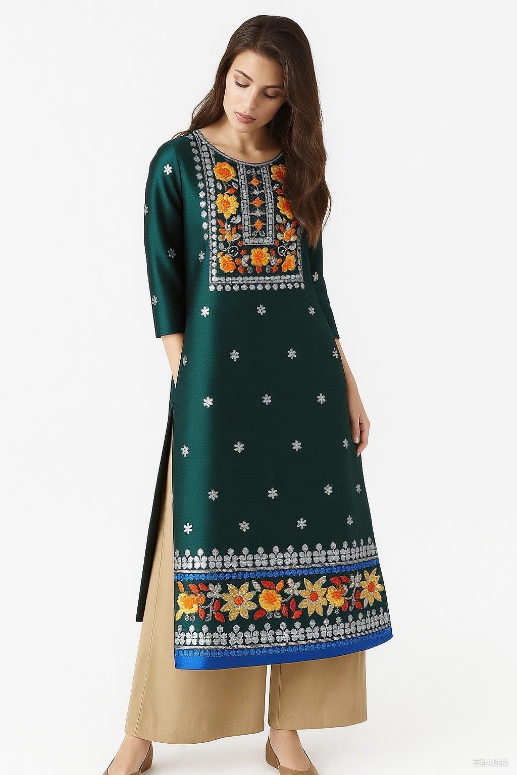 Muslim Kurt Women's Fashion Et - Ethnic Fashion Kurtis 리뷰 및 가격