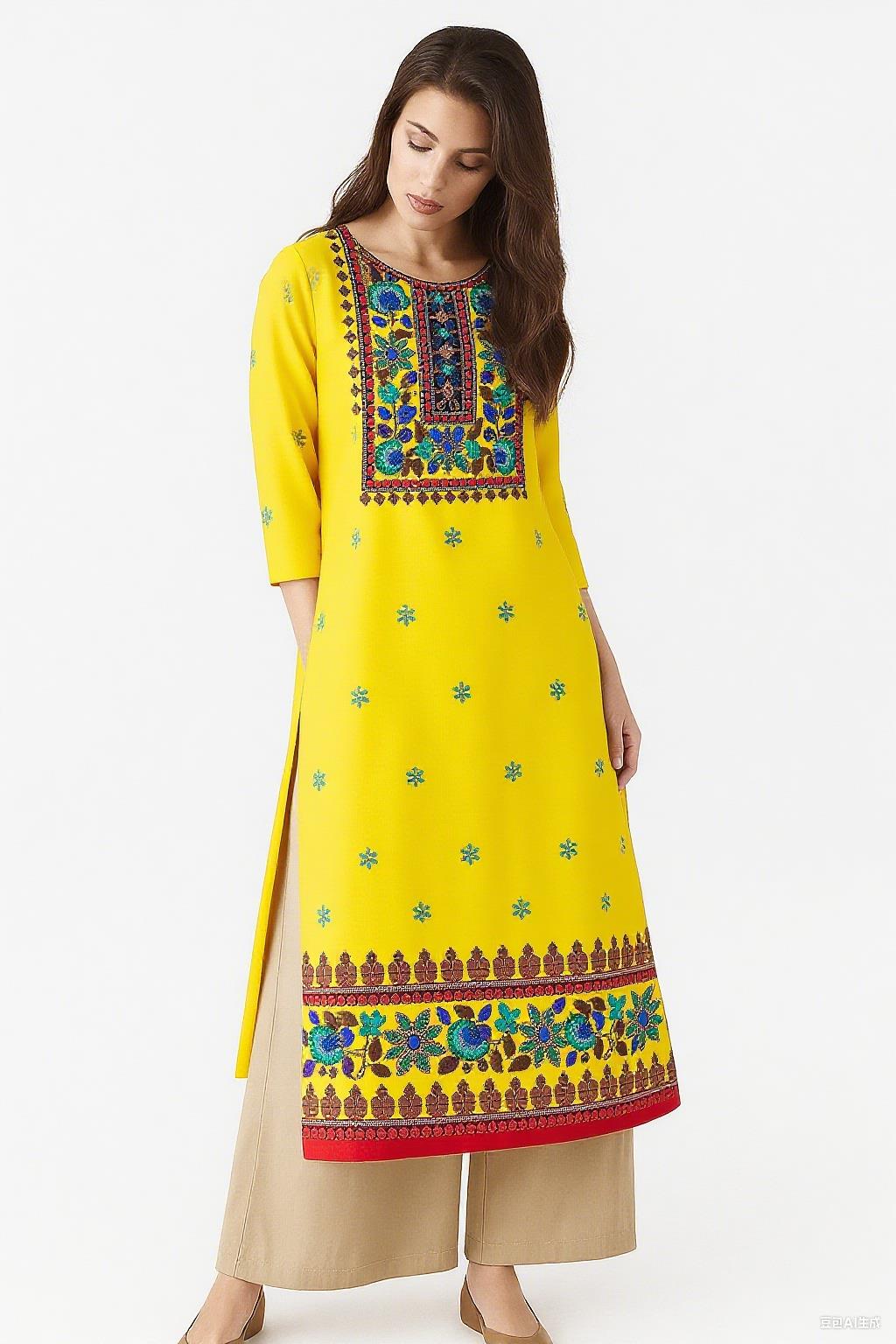 Muslim Kurt Women's Fashion Et - Ethnic Fashion Kurtis 리뷰 및 가격