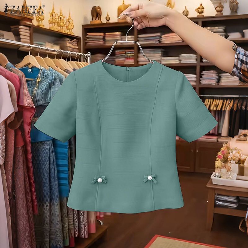 Woman Vintage Elegant Princess - Thai Silk Blouse 리뷰 및 가격