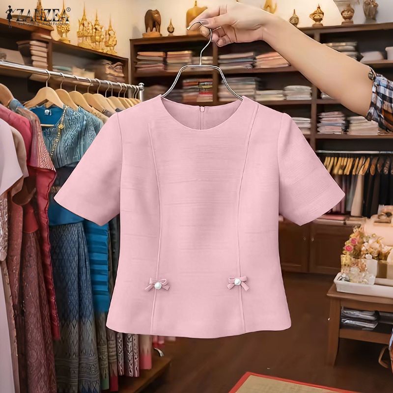 Woman Vintage Elegant Princess - Thai Silk Blouse 리뷰 및 가격
