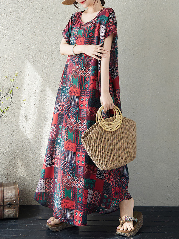 Loose Fit round Neck Cotton Li - Ethnic Fashion Walk 리뷰 및 가격