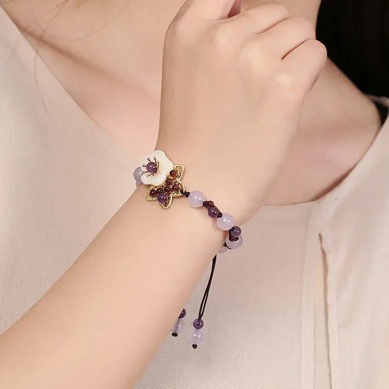 Chinese Crystal Mori Bracelet  - Ethnic Fashion For Ladies 리뷰 및 가격