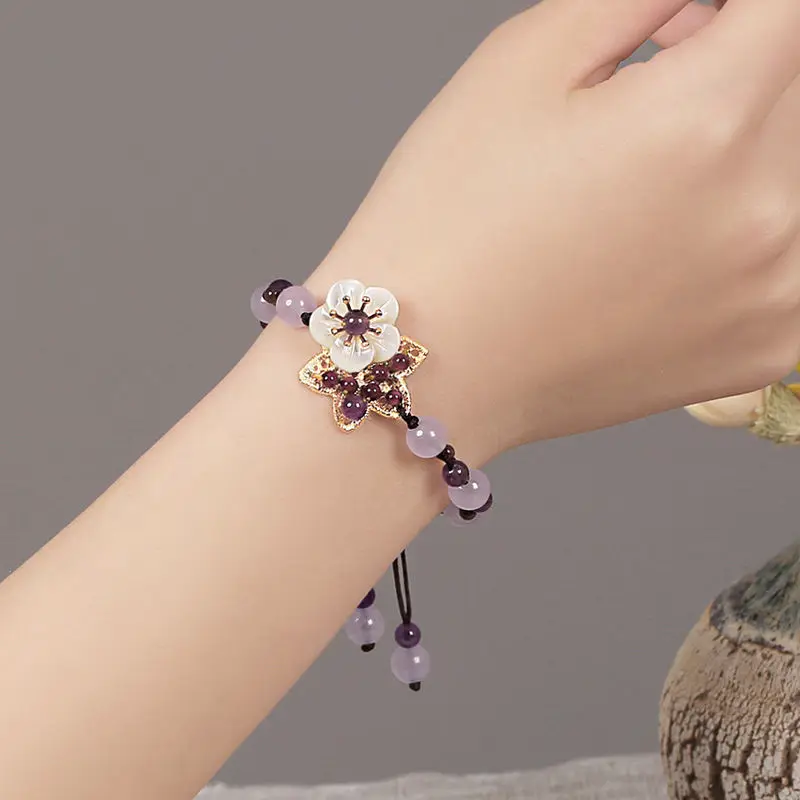 Chinese Crystal Mori Bracelet  - Ethnic Fashion For Ladies 리뷰 및 가격
