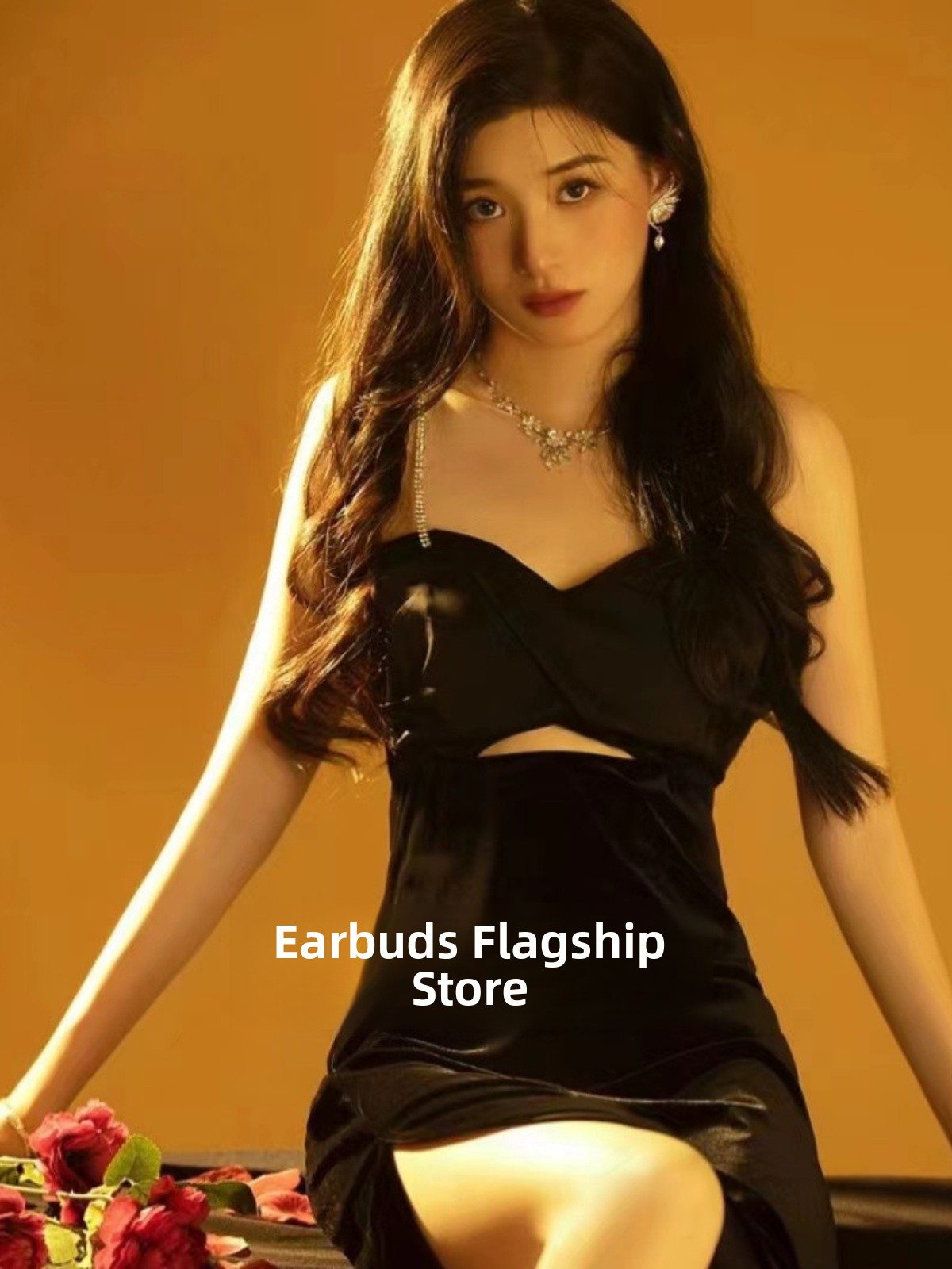 Sexy Backless Strap Dress Phot - Ethnic Fashion Studio 리뷰 및 가격