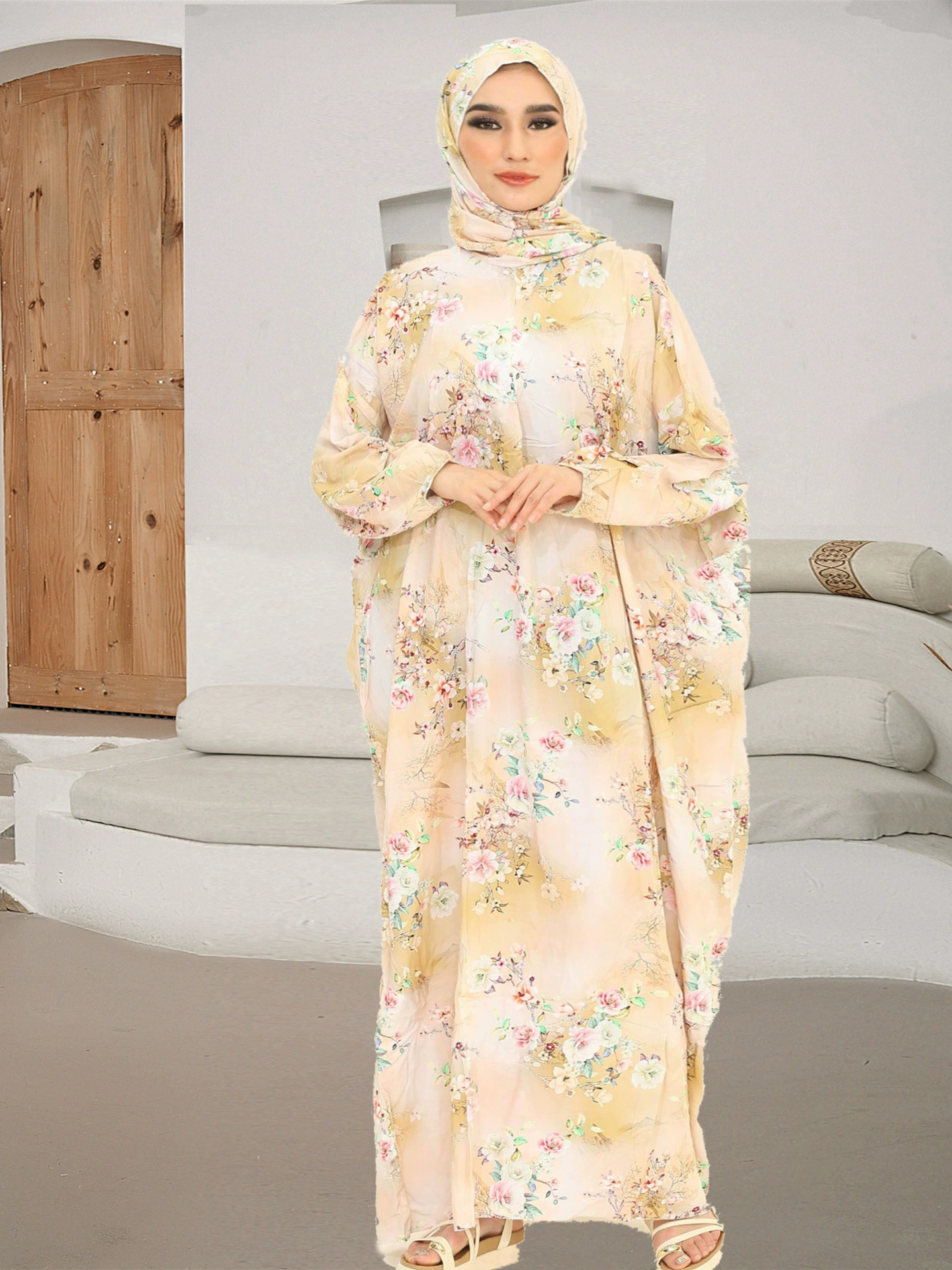 New Dubai plus size women's cl - Ethnic Gown 리뷰 및 가격