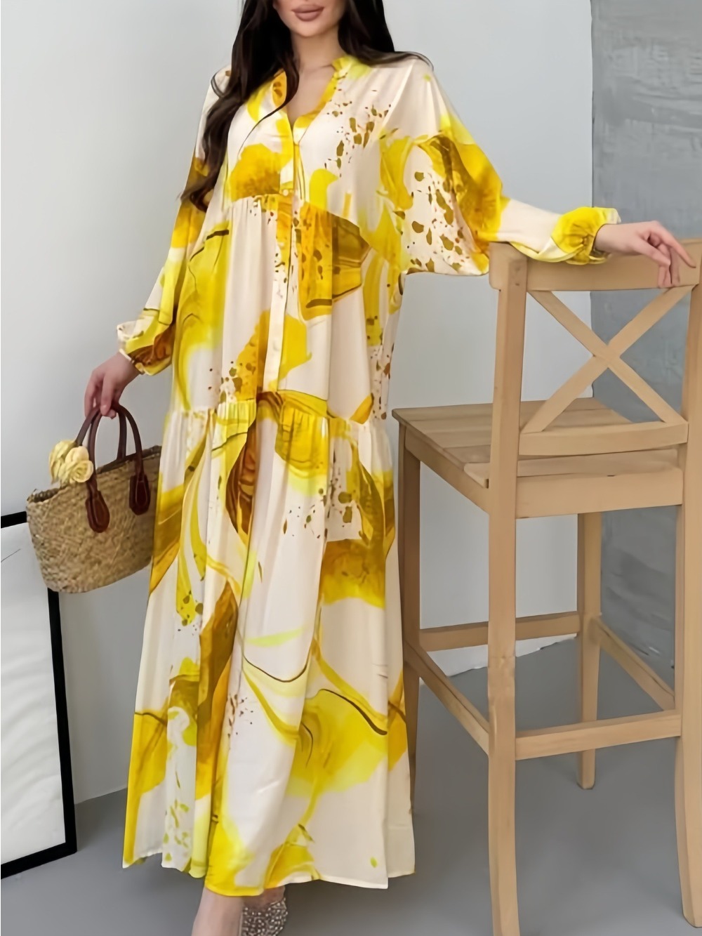 Eid Women Dress Abaya Muslim L - Jalabiya Women Arabic 리뷰 및 가격