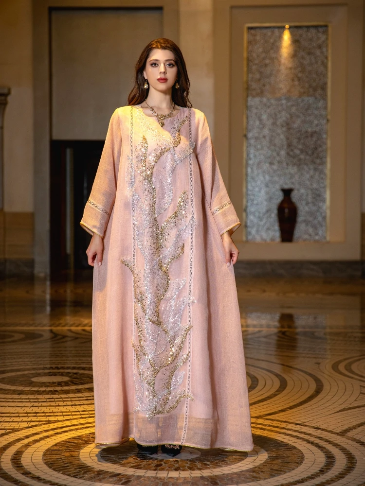 Eid Muslim Party Dress for Wom - Jalabiya Women Arabic 리뷰 및 가격