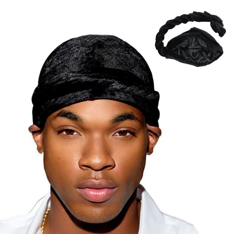 Solid Color Men's Velvet Head  - Ethnic Fashion Design 리뷰 및 가격