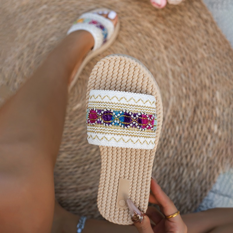 Women Slippers Outdoor Flat De - Ethnic Fashion Design 리뷰 및 가격