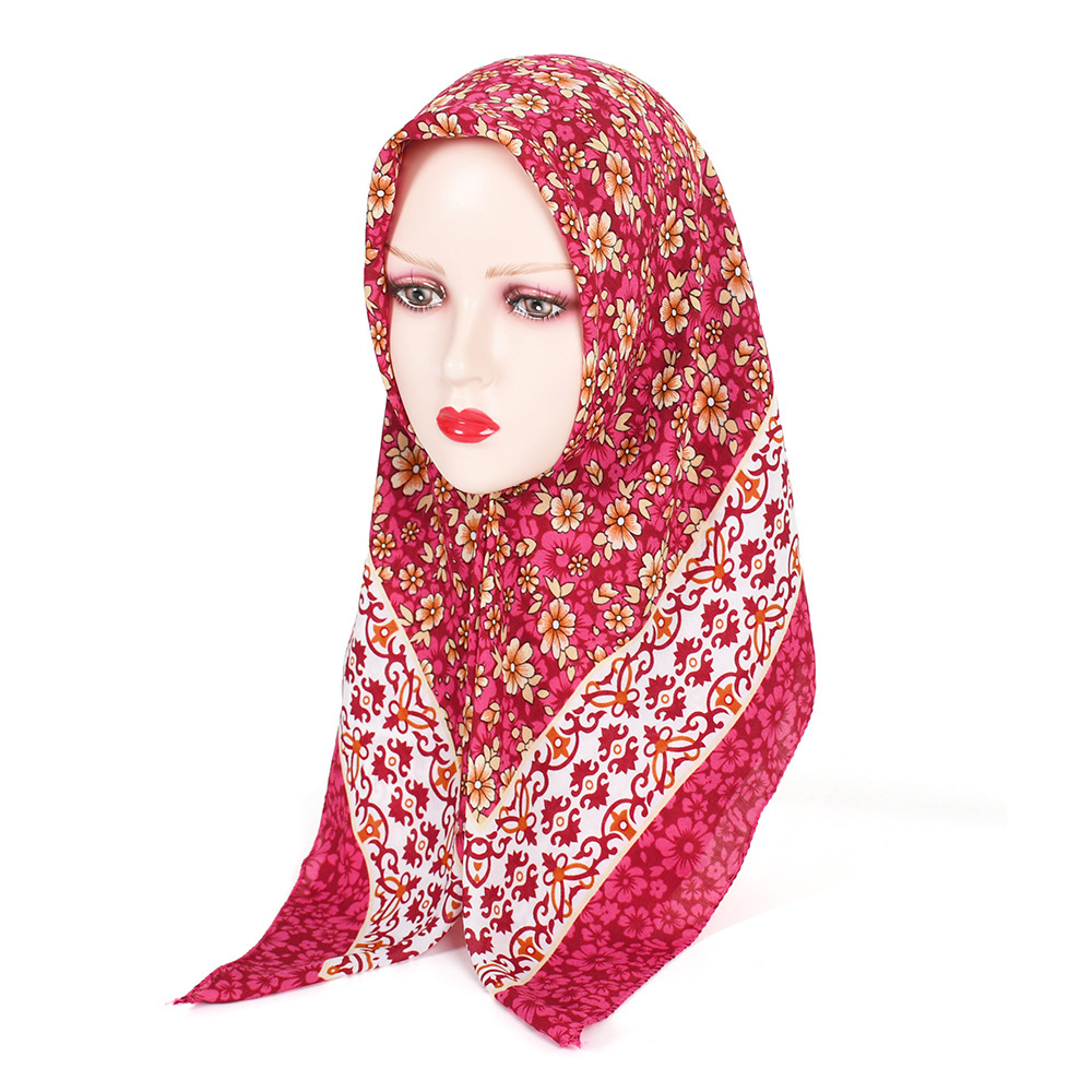 85*85cm Pastoral Style Women H - Ethnic Fashion For Ladies 리뷰 및 가격