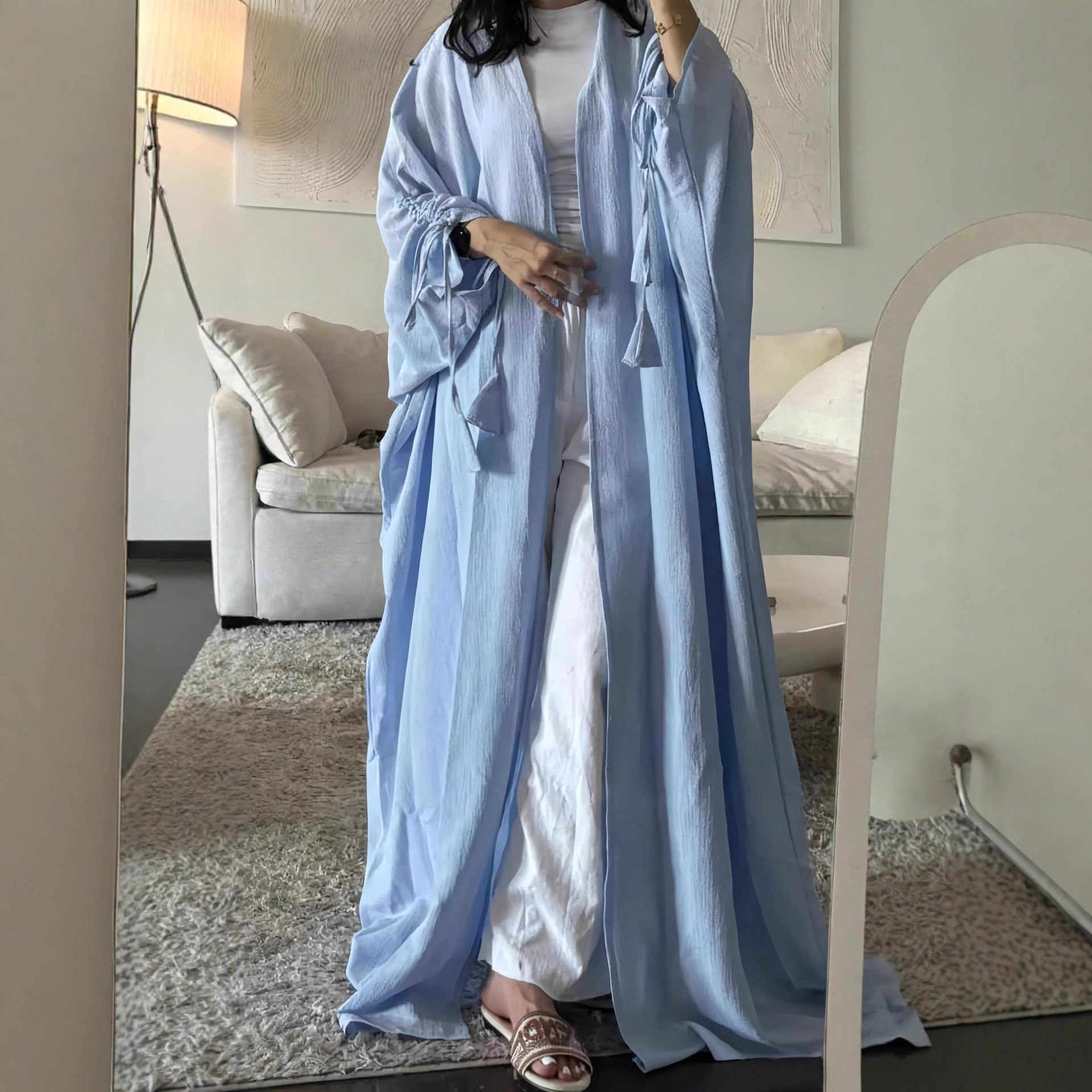 Women Dress Cardigan Robe Open - Jalabiya Women Arabic 리뷰 및 가격